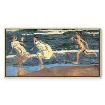 Obraz - Joaquín Sorolla y Bastida – Bieg wzdłuż plaży - obrazek 2