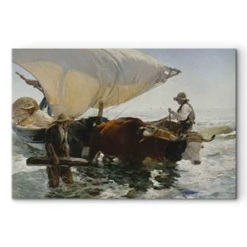 Obraz - Joaquín Sorolla y Bastida – Powrót z połowu - obrazek 2