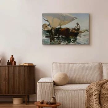 Obraz - Joaquín Sorolla y Bastida – Powrót z połowu - obrazek 5