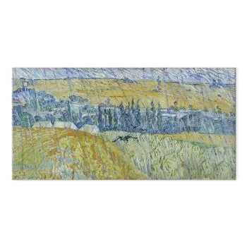 Obraz XXL - Vincent van Gogh – Auvers w deszczu - obrazek 2