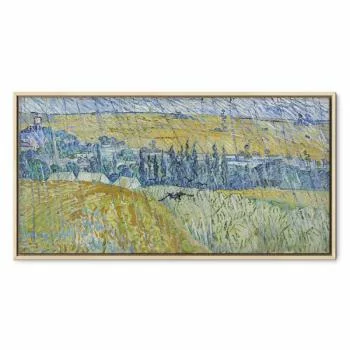 Obraz - Vincent Van Gogh – Pejzaż Auvers w deszczu - obrazek 2