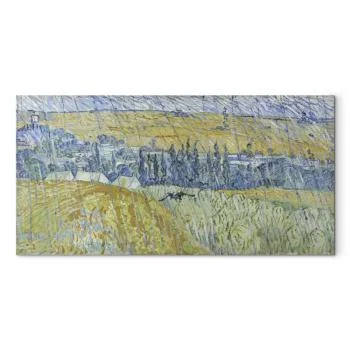 Obraz - Vincent Van Gogh – Pejzaż Auvers w deszczu - obrazek 2
