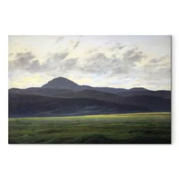 Obraz - Caspar David Friedrich – Górski krajobraz w Czechach - obrazek 2