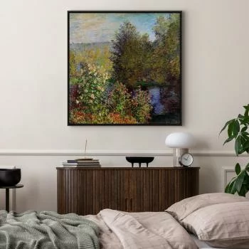 Obraz - Claude Monet – Kącik ogrodowy w Montgeron - obrazek 6