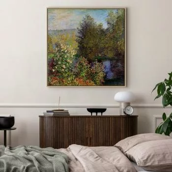 Obraz - Claude Monet – Kącik ogrodowy w Montgeron - obrazek 6