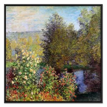 Obraz - Claude Monet – Kącik ogrodowy w Montgeron - obrazek 2