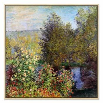 Obraz - Claude Monet – Kącik ogrodowy w Montgeron - obrazek 2