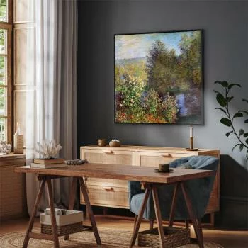 Obraz - Claude Monet – Kącik ogrodowy w Montgeron - obrazek 7