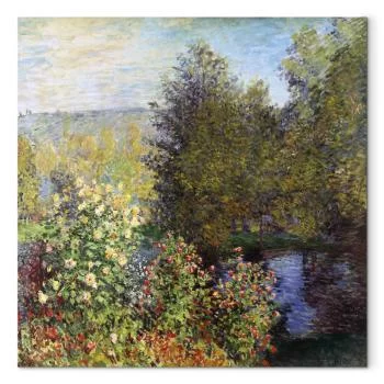 Obraz - Claude Monet – Kącik ogrodowy w Montgeron - obrazek 2