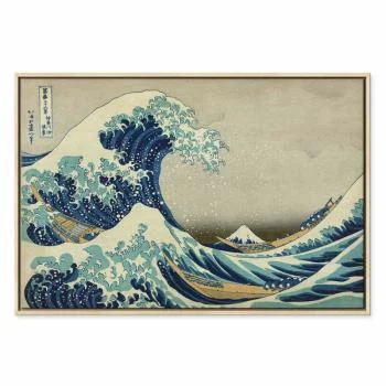 Obraz - Hokusai Katsushika – Wielka fala w Kanagawie - obrazek 2