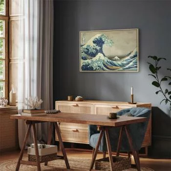 Obraz - Hokusai Katsushika – Wielka fala w Kanagawie - obrazek 7