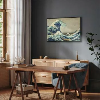 Obraz - Hokusai Katsushika – Wielka fala w Kanagawie - obrazek 7