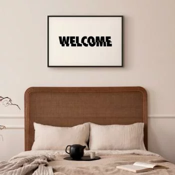 Obraz - Welcome (1-częściowy) szeroki - obrazek 6