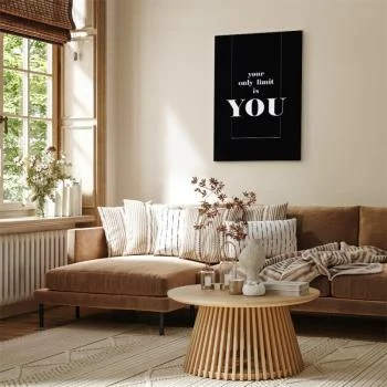 Obraz - Klucz do sukcesu (1-częściowy) - czerń i biel w napisach po angielsku - obrazek 5