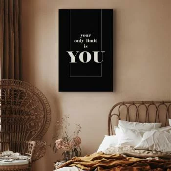 Obraz - Klucz do sukcesu (1-częściowy) - czerń i biel w napisach po angielsku - obrazek 6