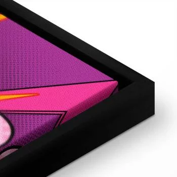 Obraz - Energia barw (1-częściowy) - angielskie napisy na kolorowym tle - obrazek 8