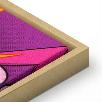 Obraz - Energia barw (1-częściowy) - angielskie napisy na kolorowym tle - obrazek 8