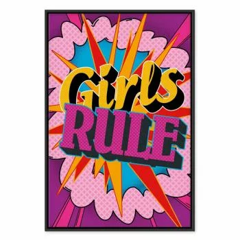 Obraz - Energia barw (1-częściowy) - angielskie napisy na kolorowym tle - obrazek 2