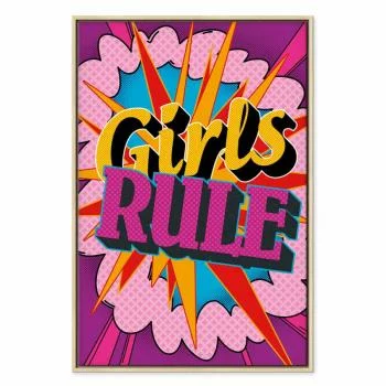 Obraz - Energia barw (1-częściowy) - angielskie napisy na kolorowym tle - obrazek 2