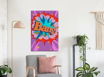 Obraz - Bang! (1-częściowy) pionowy - obrazek 2