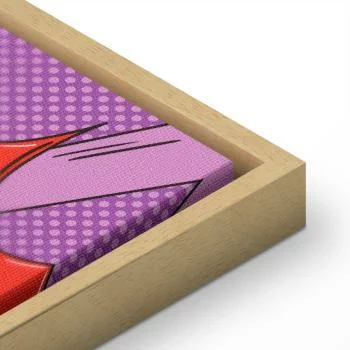 Obraz - Komiksowy street art (1-częściowy) - kolorowe napisy na barwnym tle - obrazek 8