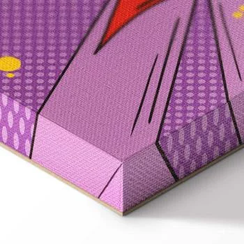 Obraz - Komiksowy street art (1-częściowy) - kolorowe napisy na barwnym tle - obrazek 8