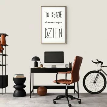 Obraz - Sztuka słów (1-częściowy) - inspirujący czarny napis na białym tle - obrazek 7