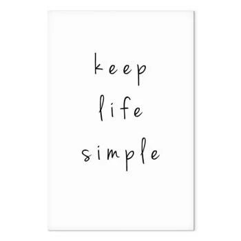 Obraz - Przekaz (1-częściowy) - napis po angielsku w akcencie motywacyjnym - obrazek 2