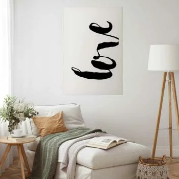 Plakat - Czarne Love - obrazek 2