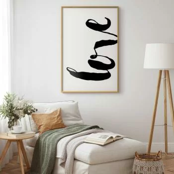 Plakat - Czarne Love - obrazek 2