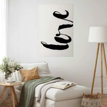 Plakat - Czarne Love - obrazek 2