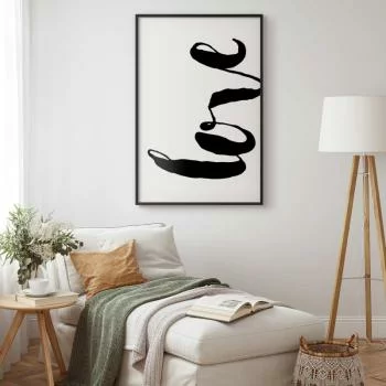 Plakat - Czarne Love - obrazek 2