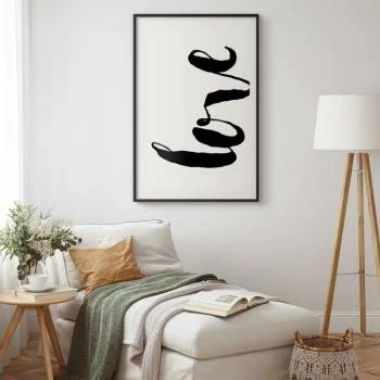 Plakat - Czarne Love - obrazek 2