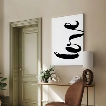 Obraz - Czarne Love (1-częściowy) pionowy - obrazek 5