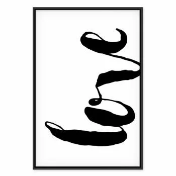 Obraz - Czarne Love (1-częściowy) pionowy - obrazek 2