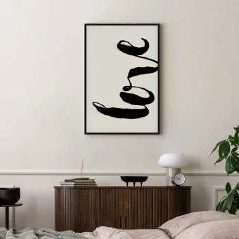 Obraz - Czarne Love (1-częściowy) pionowy - obrazek 6