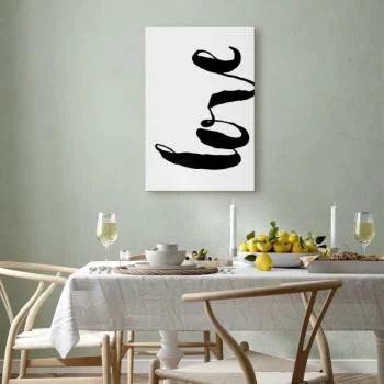 Obraz - Czarne Love (1-częściowy) pionowy - obrazek 7