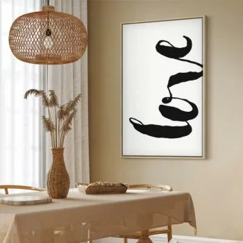 Obraz - Czarne Love (1-częściowy) pionowy - obrazek 7