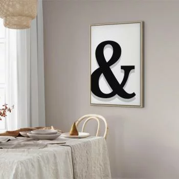 Obraz - Ozdobna litera (1-częściowy) pionowy - obrazek 7