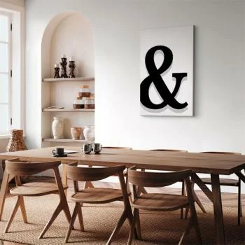 Obraz - Ozdobna litera (1-częściowy) pionowy - obrazek 7