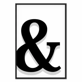 Obraz - Ozdobna litera (1-częściowy) pionowy - obrazek 2