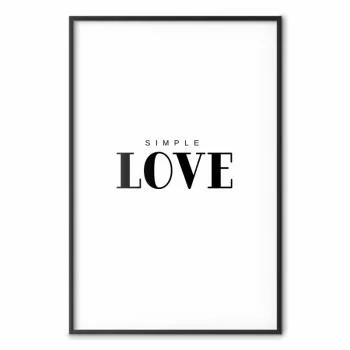 Plakat - Simple Love - obrazek 2