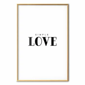 Plakat - Simple Love - obrazek 2