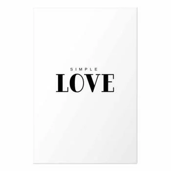Plakat - Simple Love - obrazek 2