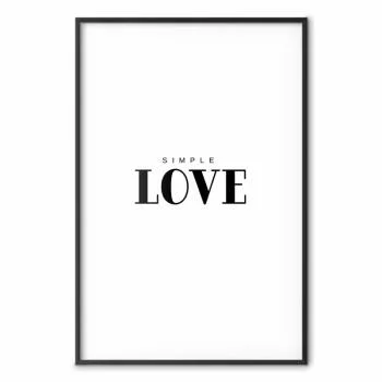 Plakat - Simple Love - obrazek 2