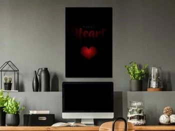 Obraz - Robot Heart (1-częściowy) pionowy - obrazek 2