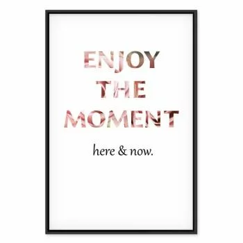 Obraz - Wyjątkowa chwila (1-częściowy) - napisy po angielsku na białym tle - obrazek 2