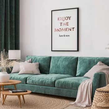 Obraz - Wyjątkowa chwila (1-częściowy) - napisy po angielsku na białym tle - obrazek 5