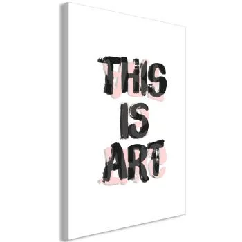 Obraz - This Is Art (1-częściowy) pionowy - obrazek 2