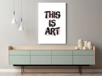 Obraz - This Is Art (1-częściowy) pionowy - obrazek 2